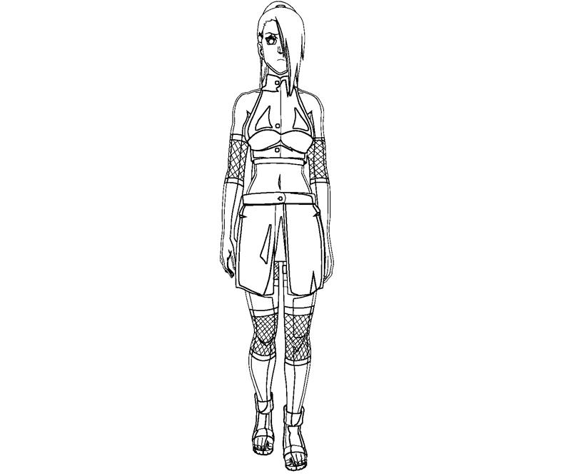 Ino Yamanaka 14 Coloring Crafty Teenager