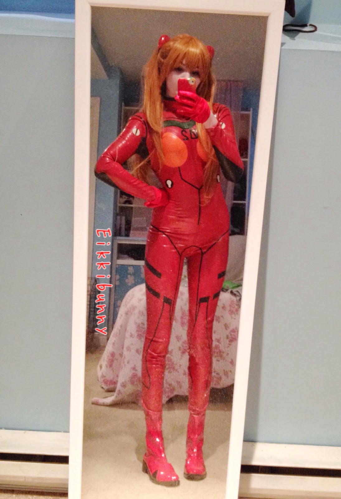 Review Cosplay House Asuka Plugsuit SR Circus Doll
