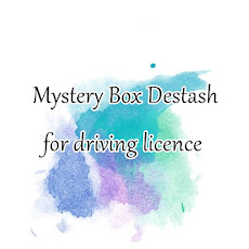 Mystery Box Destash for driving licence.