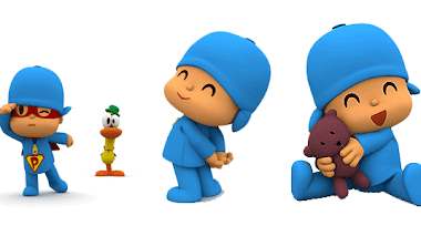 Bordes de pocoyo para imprimir