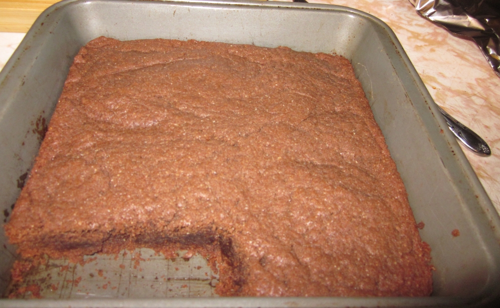 The Idea of Cake Flourless Brownies