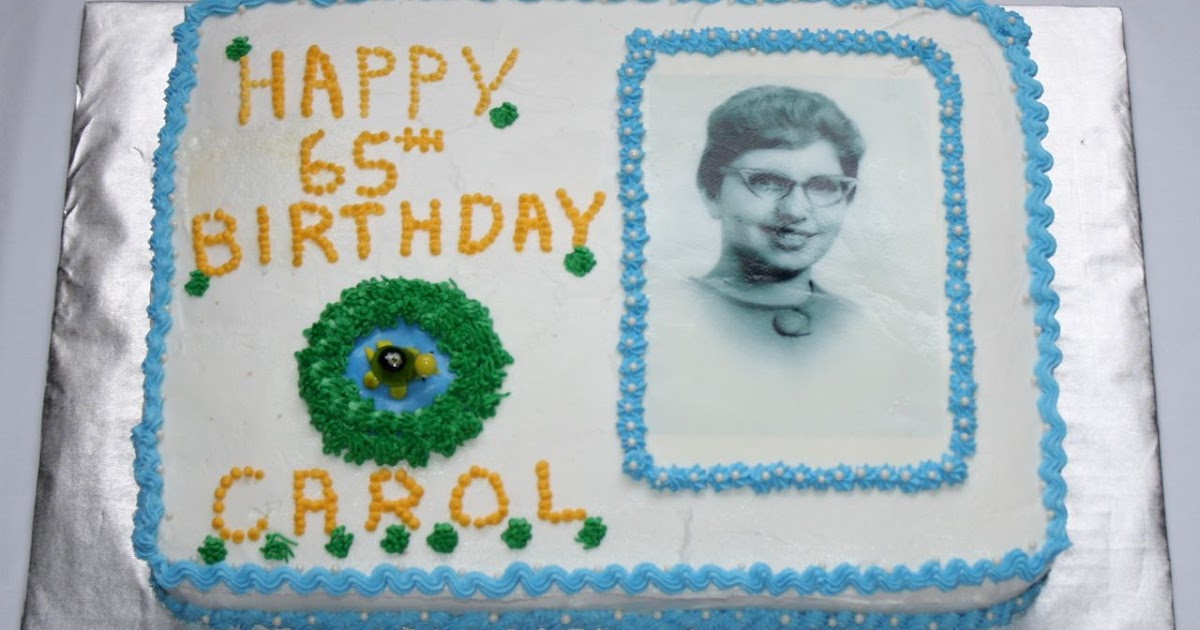 Cakealicious Surprises: Happy 65th Birthday Cake