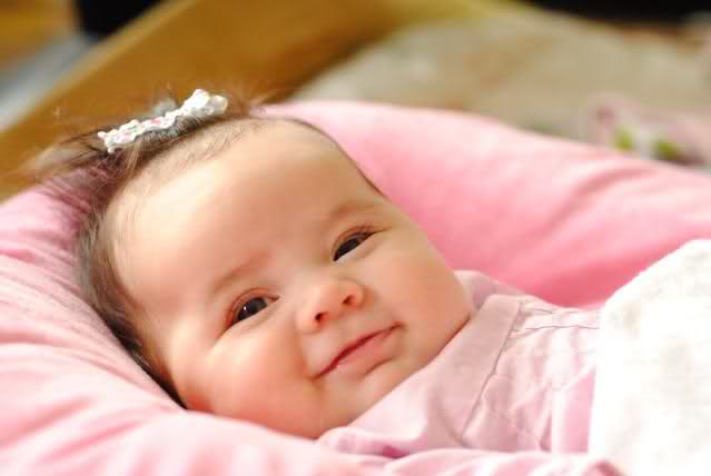 Cute Asian Baby Girl Smiling Picture