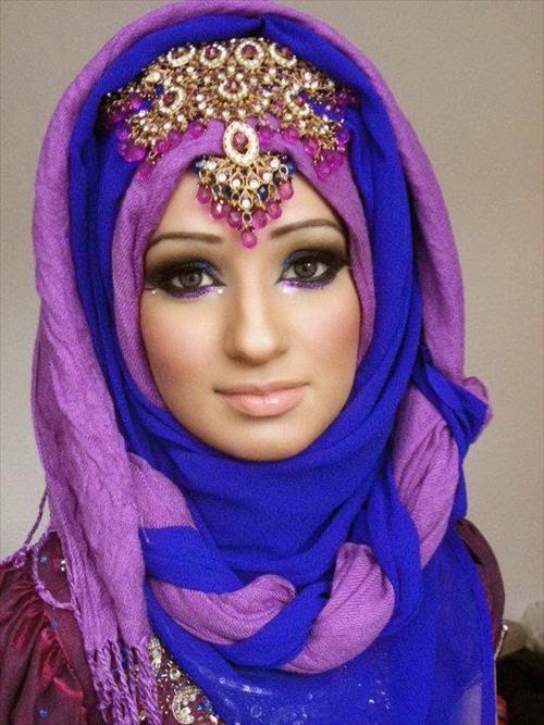 colourful hijab