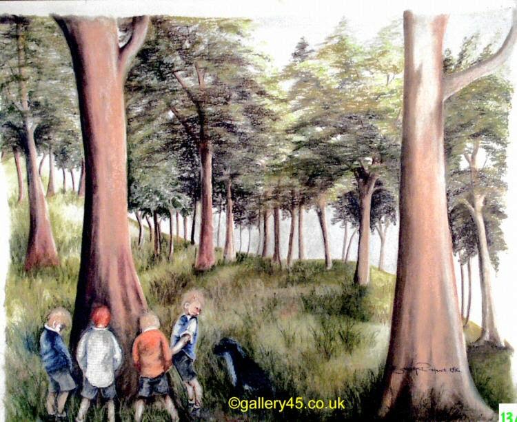 Art as an Investment Elizabeth Hunt Original Painting from the 1980's