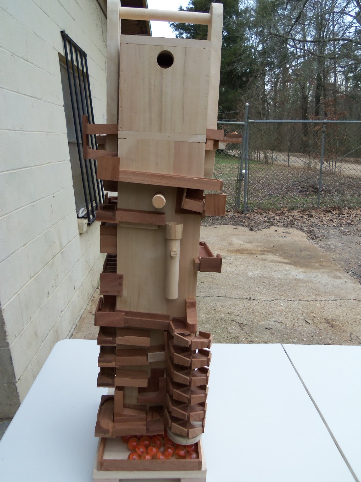 WDDSr Fine Woodworks The Marble Tower