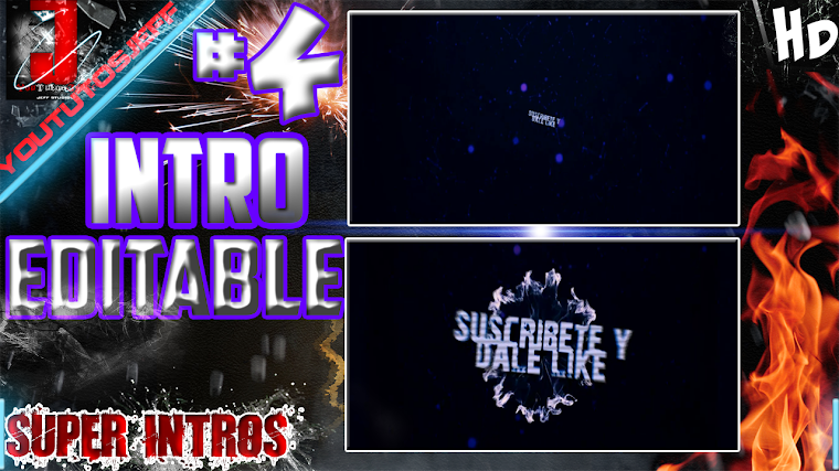 INTRO EDITABLE #4 CON SONY VEGAS PRO 13 | 2015