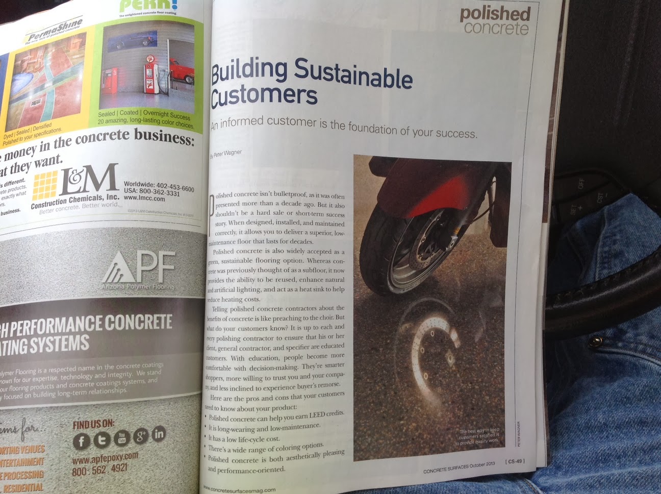 The Go Zone Luke S Garage Floor Goes Hollywood