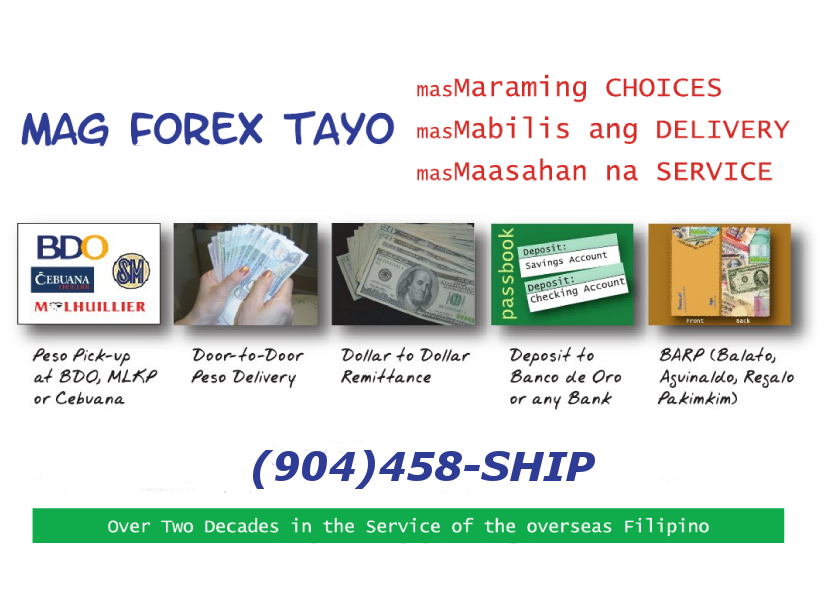 forex remittance to philippines