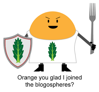 Orange you glad I joined the blogospheres?