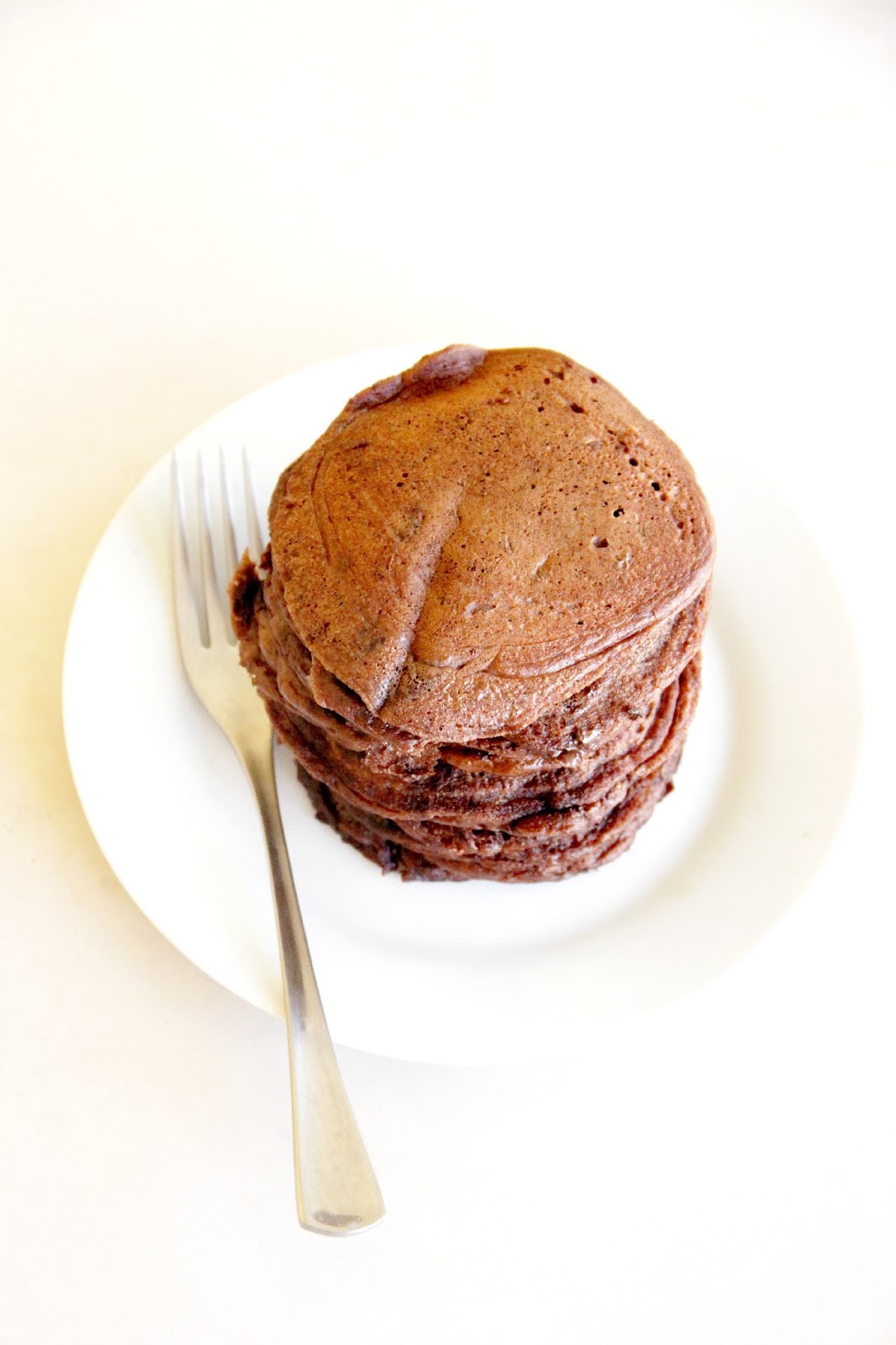 My Happy Place triple chocolate pancakes