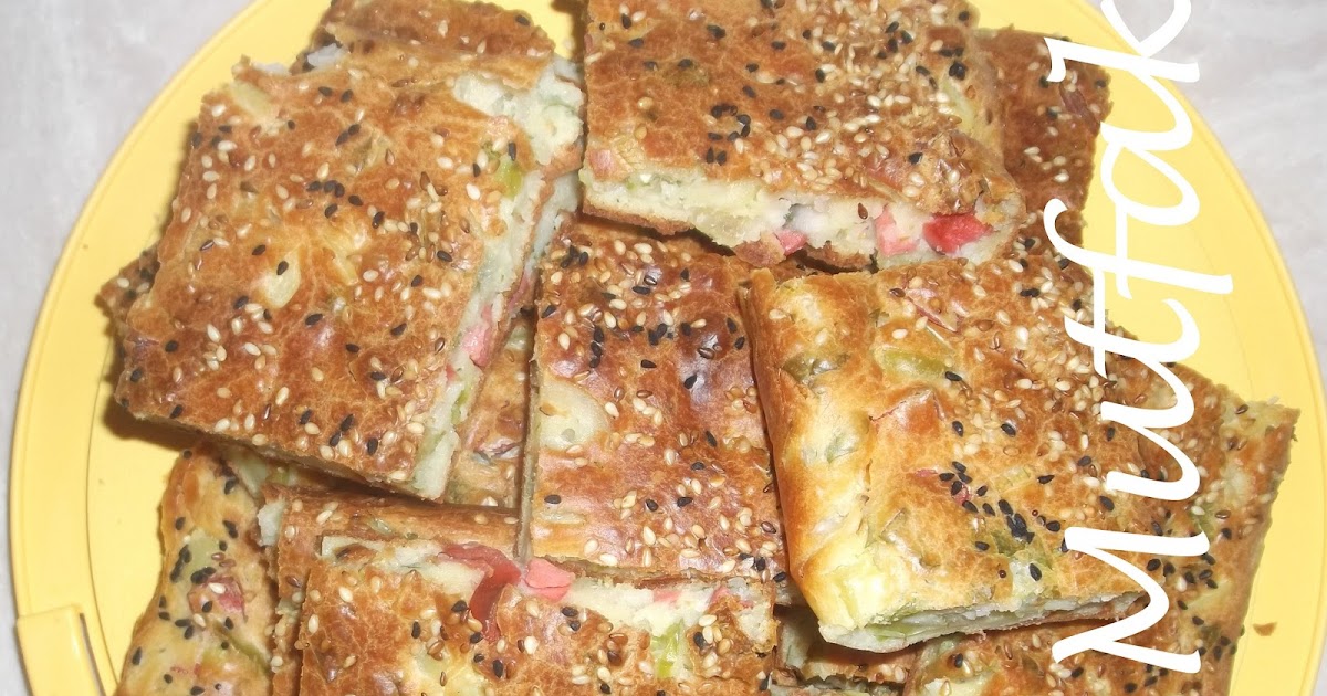 Ülkemizden ve Uzak Doğudan Nefis Yemek Tarifleri Patatesli Tuzlu Kek