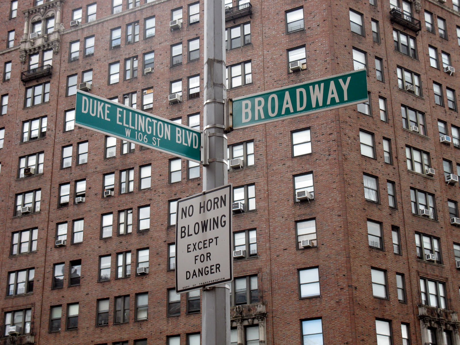 Eccentric Roadside The horns of a dilemma New York City's Duke