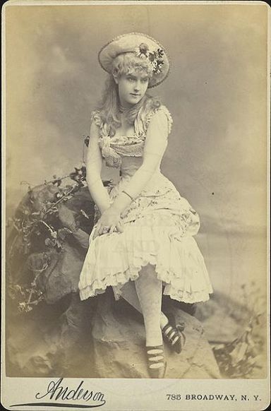 Old Portraits Of Lillian Russell Vintage Everyday