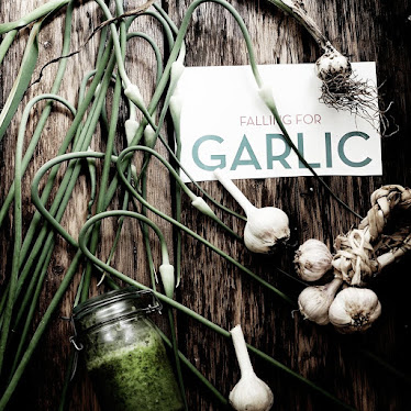 I love growing garlic!