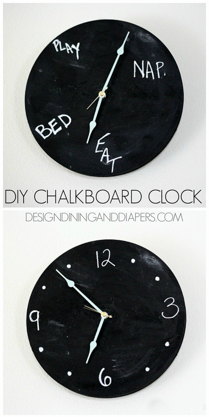 buttons and paint... Obsessions & Distractions DIY Clocks