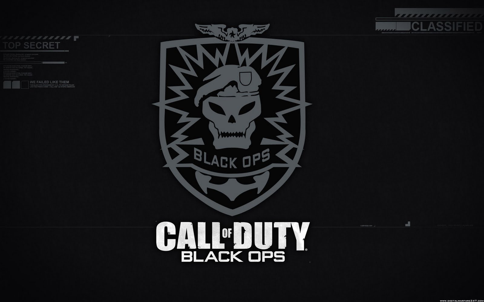 Black ops logo (set 02) | Worlds Logo