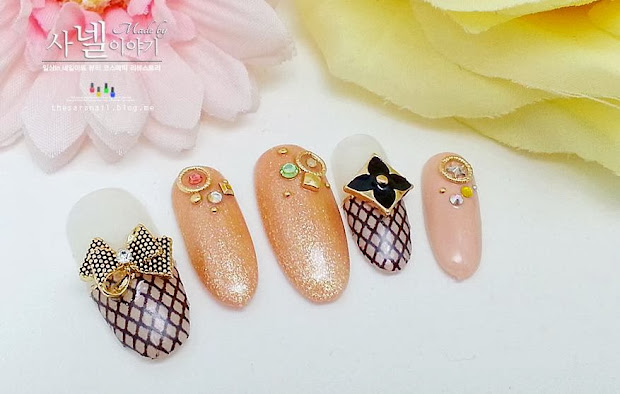 sara nail korean cute art
