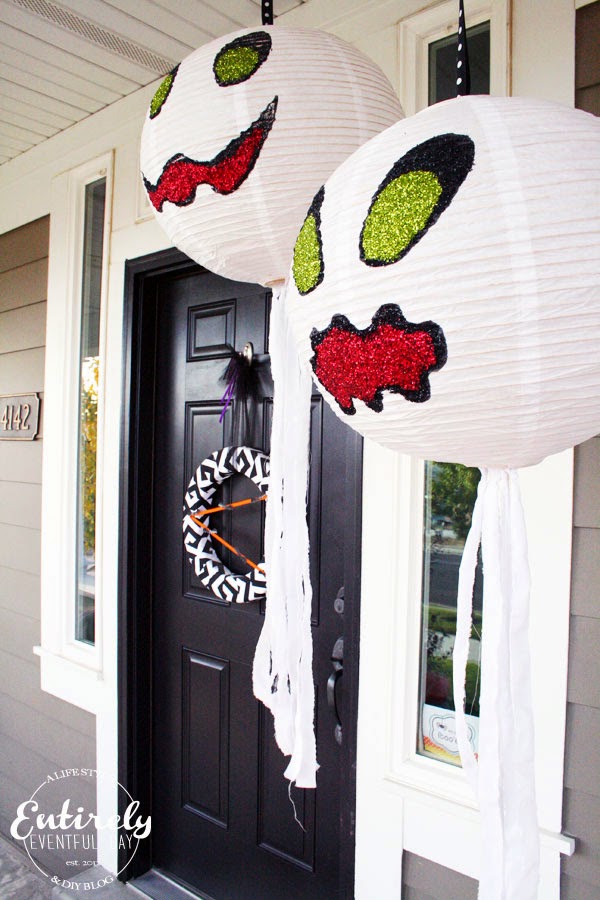 Halloween Porch Decorating Series. So many fun ideas! www.entirelyeventfulday.com #halloween #porch