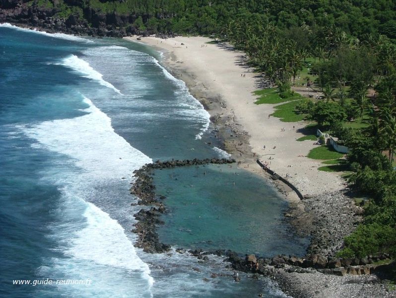 Île de La Réunion La plage Grand Anse à GrandBois
