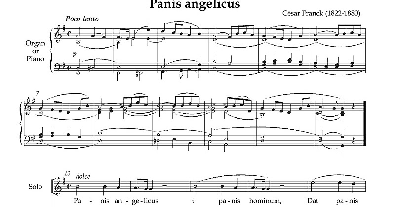musings amusing or otherwise panis angelicus the eucharist through the ages