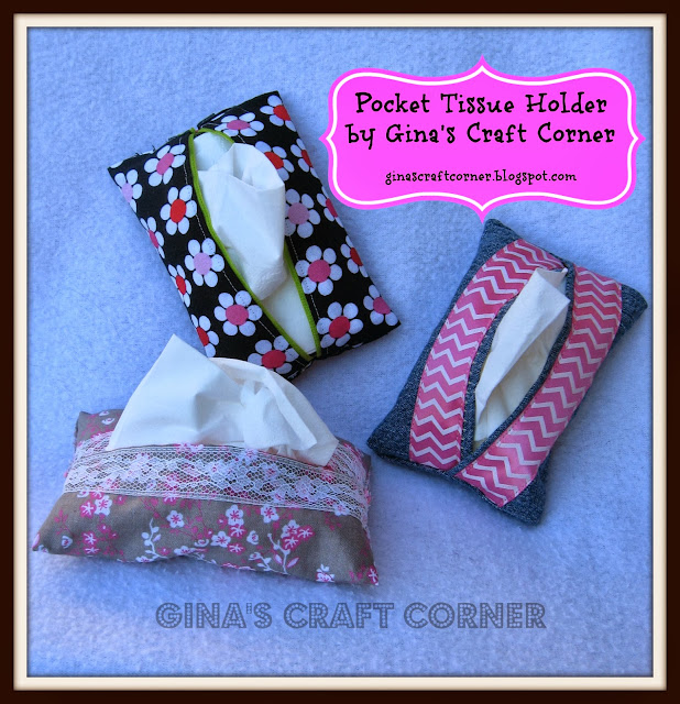 How to Sew a Pocket Tissue Holder