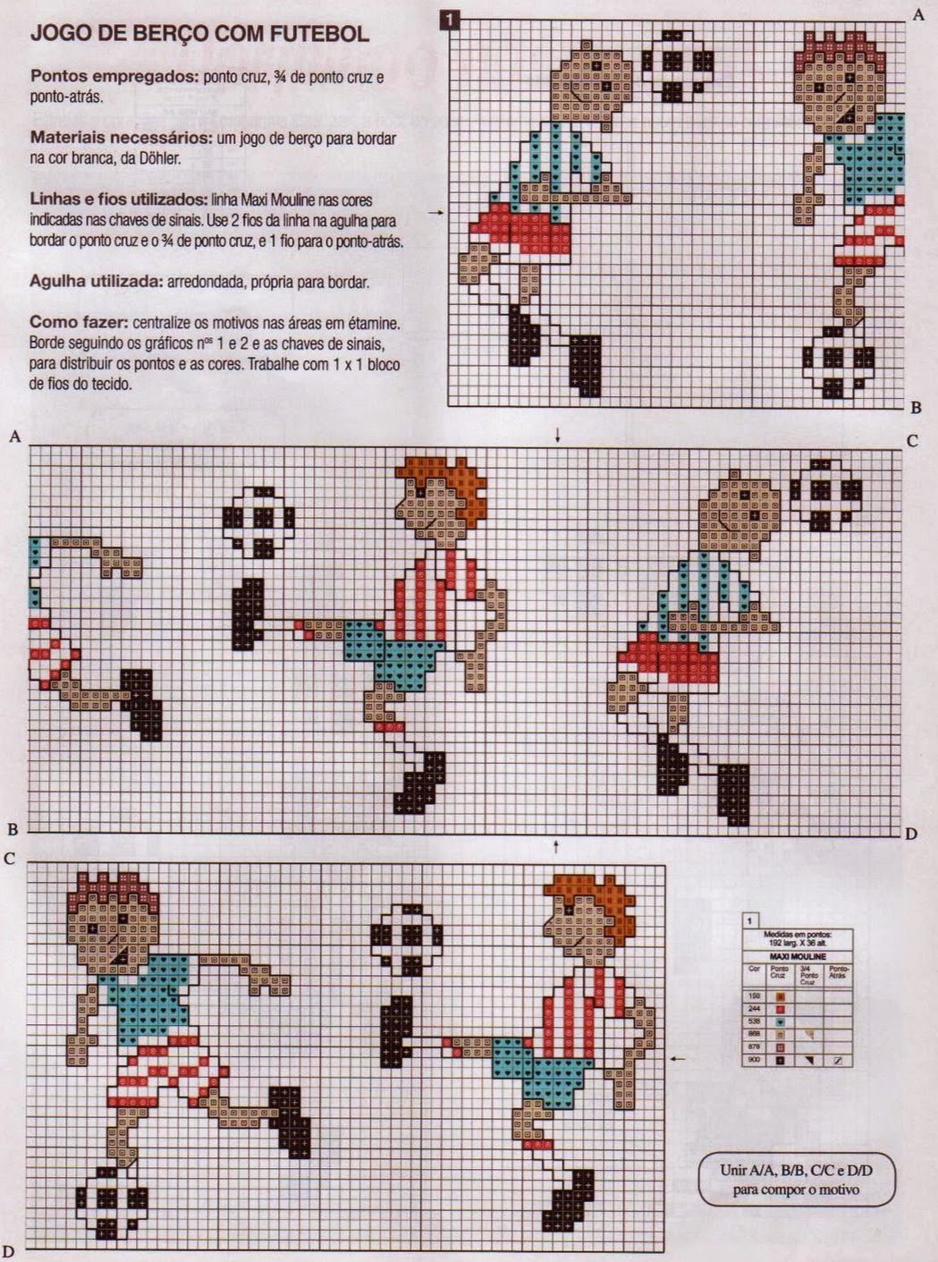 Bola Em Ponto Cruz ♥Meus Gráficos De Ponto Cruz♥: Futebol: Craque da Bola em Ponto Cruz