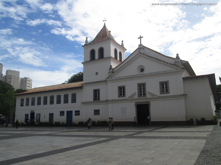 Viagens Sabores Etc. Pateo do Collegio Aqui nasceu a cidade de São