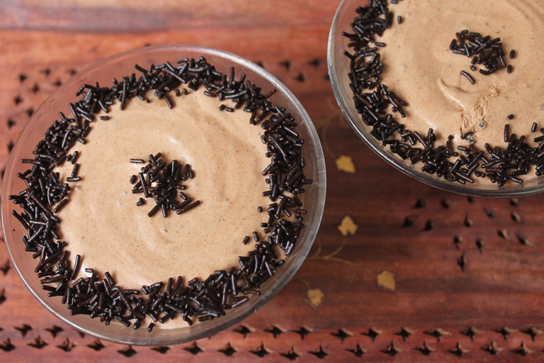 Eggless Dates & Chocolate Mousse Recipe Sugar Free Chocolate Mousse Recipe Yummy Tummy