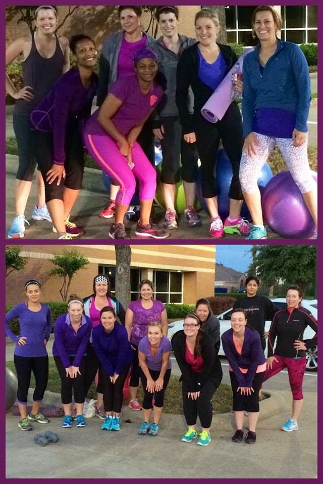 PutOnPurple in honor of Lupus Awareness Fit Chick Training