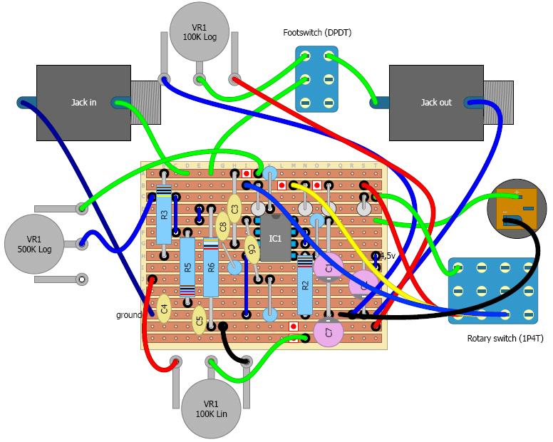 Geek Guitar Projects Réalisation d'une pédale de distorsion (Build