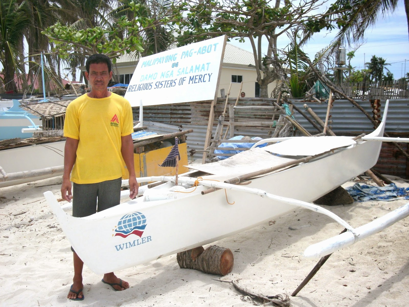 Twenty Fisherfolks in Bantayan, Cebu receive nonmotorized
