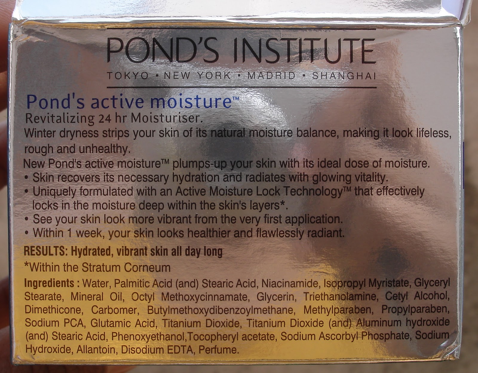 Ponds Active Moisture Moisturizer Review Peachesandblush