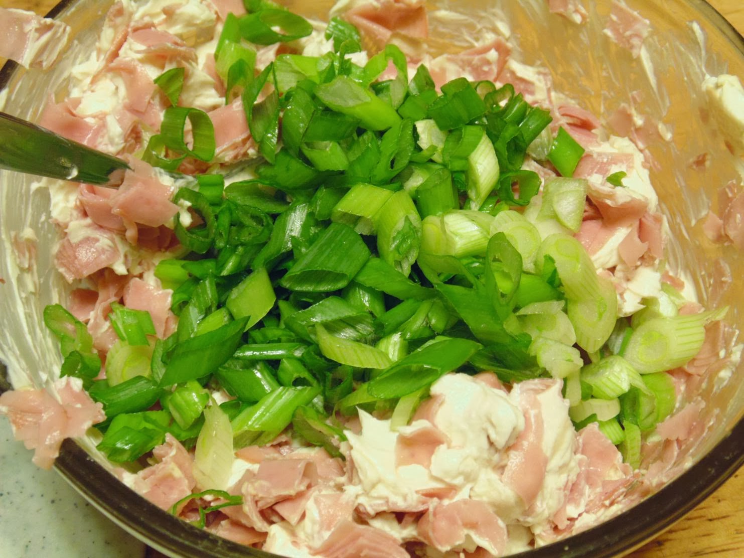 Cookin' It Up In Texas Ham and Cream Cheese Spread