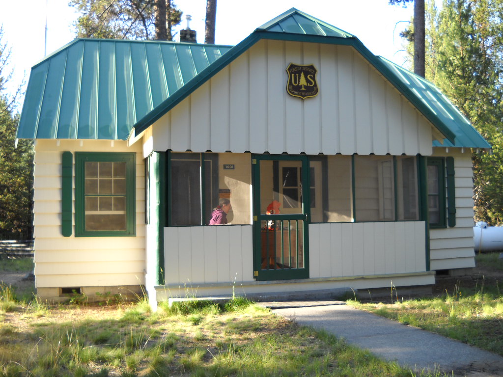 Cascade Lakes Poetry Byway Fall River Guard Station Poetry Cabin