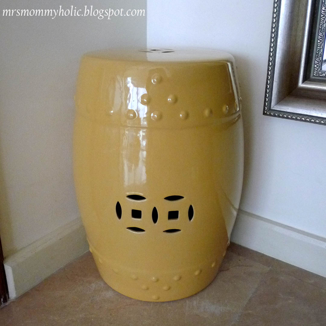 MrsMommyHolic DIY Idea on how to update a ceramic stool