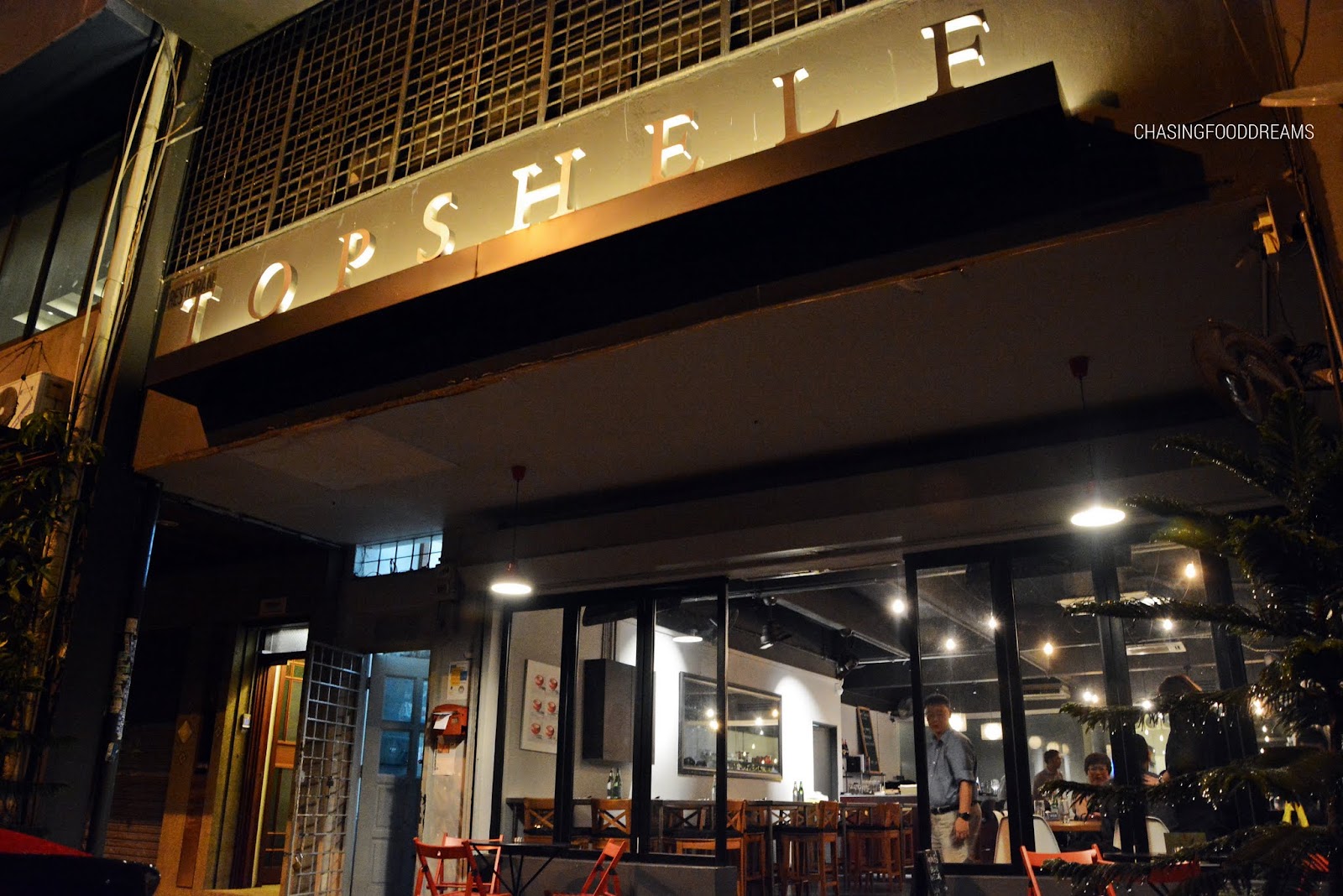 CHASING FOOD DREAMS Topshelf TTDI