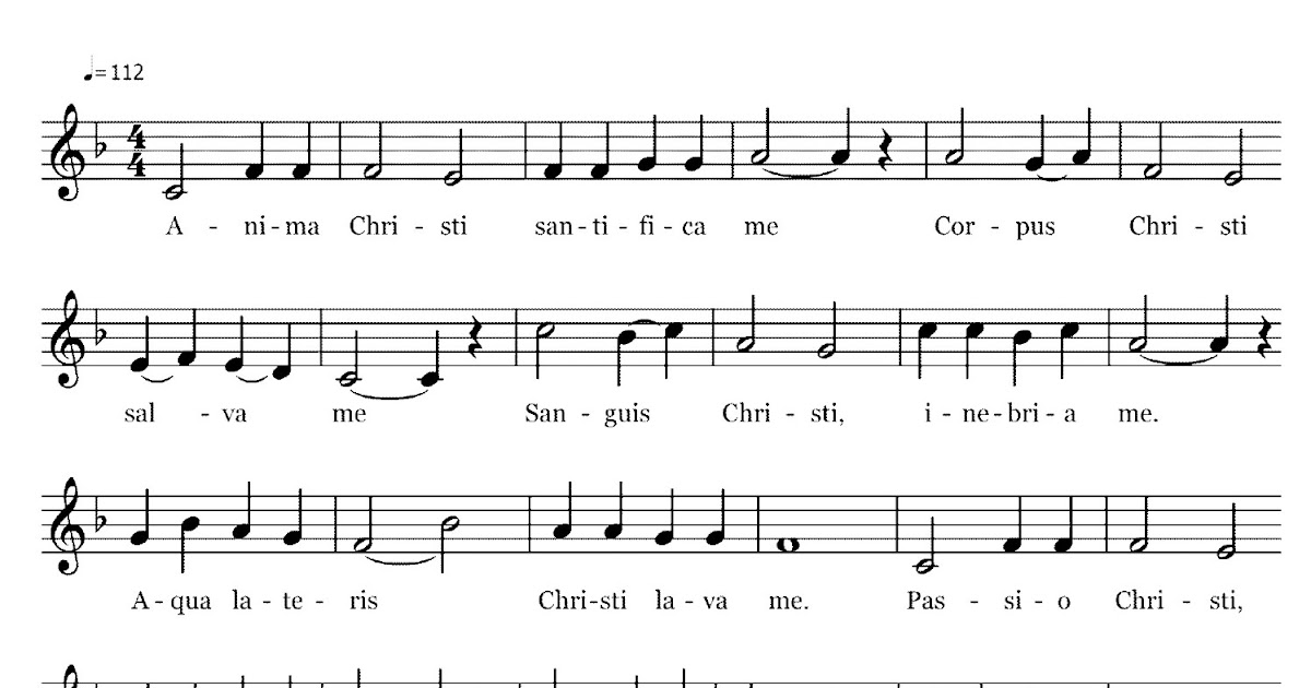 Anima Christi sanctifica me