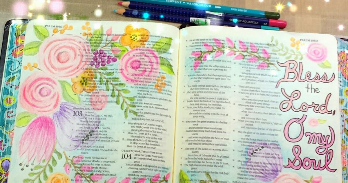 Carnet Bullet Journal Bless the Lord of my Soul Psaume 103