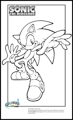 Sonic The Hedgehog Coloring Pages Pdf – Colorings.net