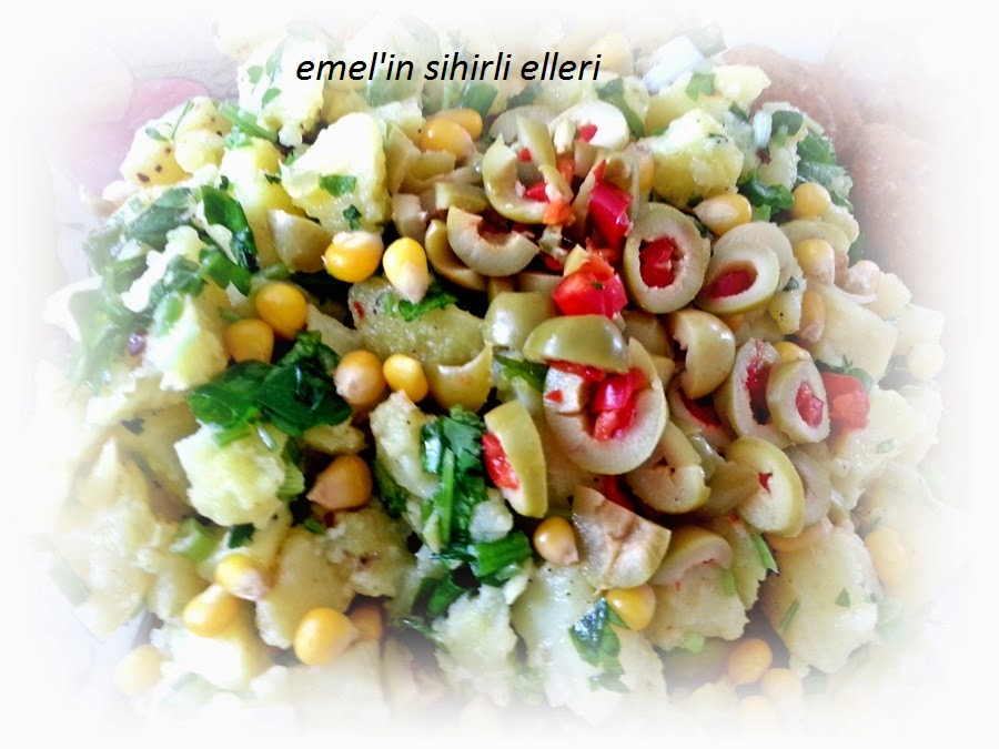 PATATES SALATA (POTATO SALATA EMEL'İN SİHİRLİ ELLERİ
