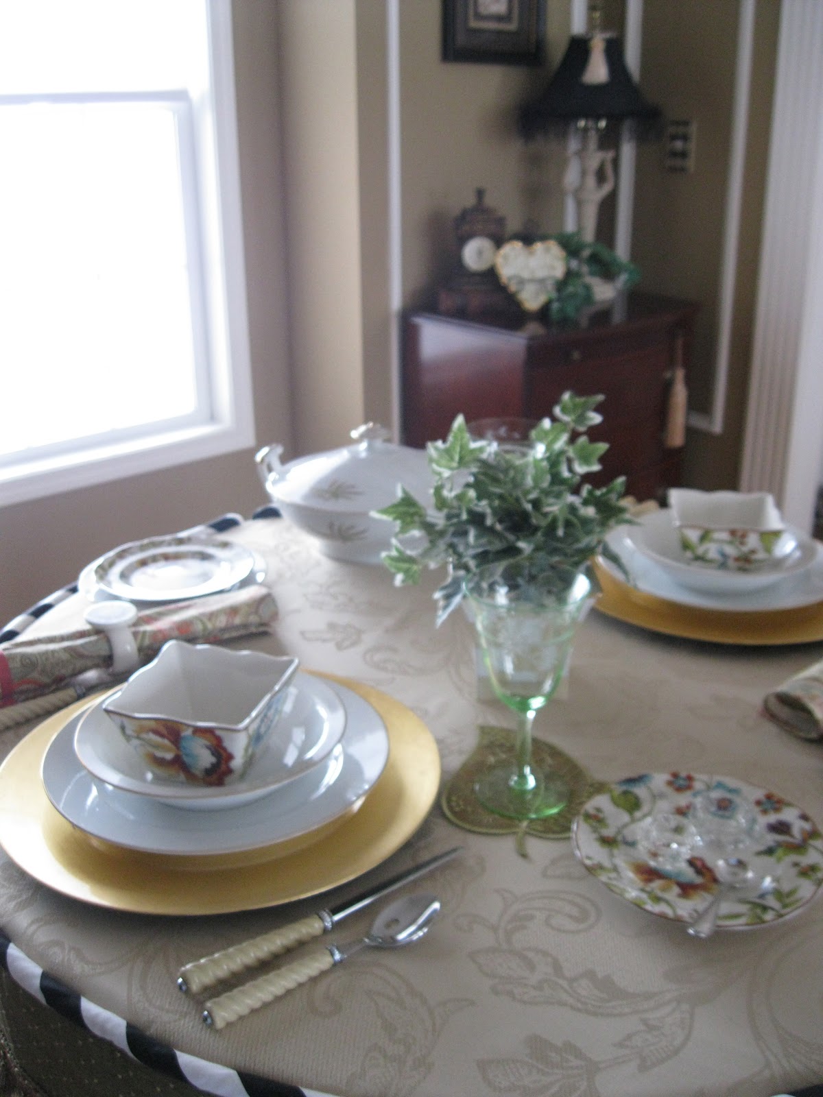 Pandora's Box Using my mother's china....