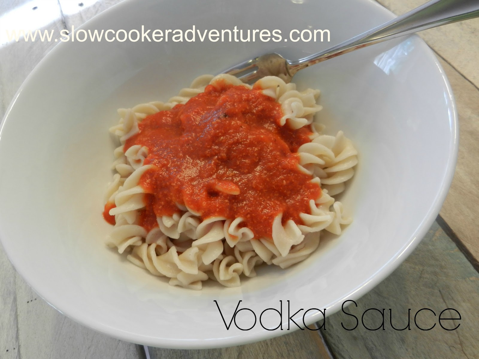 A Busy Mom's Slow Cooker Adventures Vodka Sauce GlutenFree