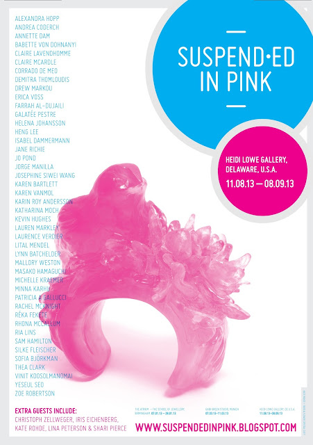 Suspended in Pink - at Heidi Lowe -