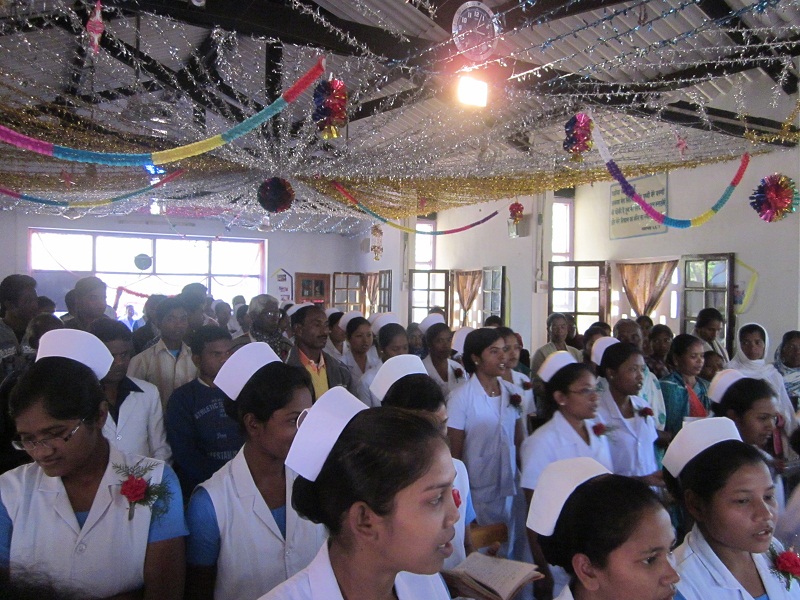 The Learner Nursing School Lamp Lighting and Capping 2013