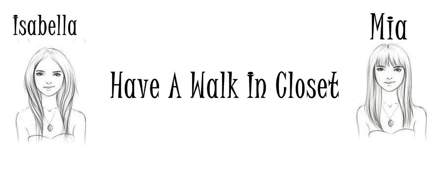 Have a walk in closet