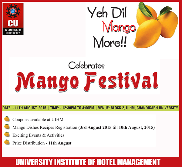 Mango Festival 2015 Chandigarh University (CU) Blog Best University