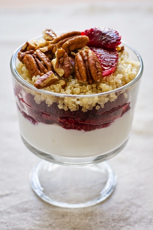 Blood Orange and Quinoa Dessert The Best Recipes