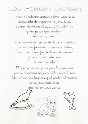 Recursos Y Actividades Para Educacion Infantil Poesias De Focas menta mas chocolate blogger