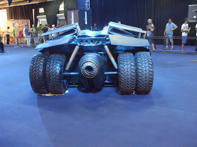 Christopher Nolan's Batmobile Ravmotor car exhibition 2013